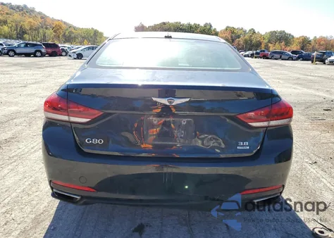2017 Genesis G80 Base from USA, damaged, VIN KMHGN4JE2HU170376